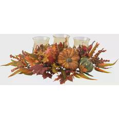Nearly Natural Harvest Triple Candelabrum