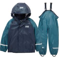 Helly Hansen Regnsæt Børnetøj Helly Hansen Kid's Bergen 2.0 Pu Rainset - Navy (597)
