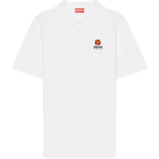 Kenzo Boke Flower Crest Polo Shirt M - White