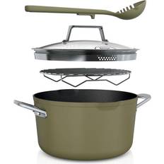 Ninja Green Cookware Ninja Foodi NeverStick Premium Cookware Set with lid 4 Parts