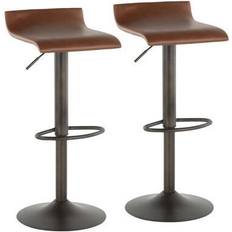 Black Bar Stools Lumisource Ale Bar Stool 25.5" 2