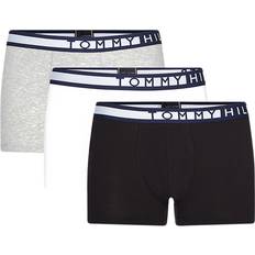 Tommy Hilfiger 3er Trunks Set - Schwarz/Weiß/Grau