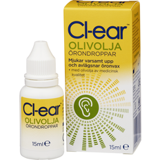 Øredråber CL-EAR Olivolja 15ml Øredråber