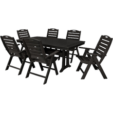 Plastic Patio Dining Sets Polywood Nautical Patio Dining Set