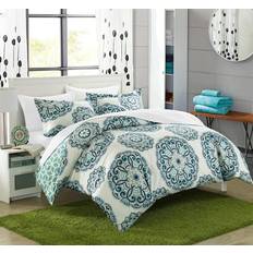 Chic Home Ibiza Duvet Cover Green (269.24x233.68cm)