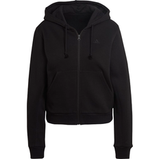 Adidas Women's Sportswear All Szn Fleece Full-Zip Hoodie - Black