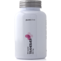 Pureviva Tranebær 450mg 180 st