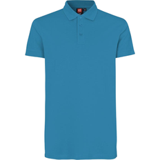 Elastan/Lycra/Spandex Polotrøjer ID Stretch Polo Shirt - Turquoise