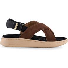 Suede - Women Sport Sandals Woden Luna Suede - Brown