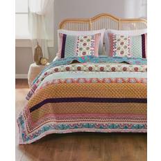 Fiber Blankets Greenland Home Fashions Thalia Fiber blanket Multicolour