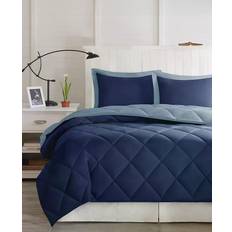 Polyester Fiber Blankets Madison Park Larkspur Fiber Blanket Blue