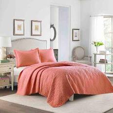 Laura Ashley Solid Quilts Orange