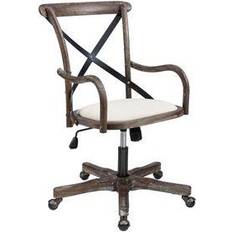 Oaks Chairs Linon Carson Office Chair 39.5"