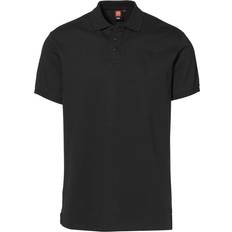 ID Stretch Polo Shirt - Black