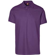 Lila Pikétröjor ID Stretch Polo Shirt - Purple