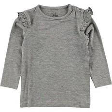 Rüschen Cardigans Petit by Sofie Schnoor Sweater - Heather Gray (PB501)