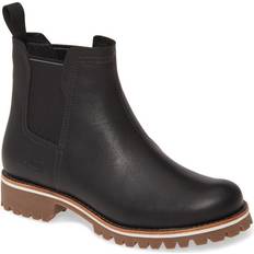 Men - Polyurethane Chelsea Boots Chaco Fields - Black Leather