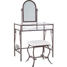 Glass Dressing Tables Linon Clarisse Dressing Table 18.3x31.8" 2