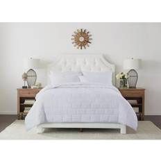 St. James Home Subway Tile Blankets White (269.24x228.6cm)