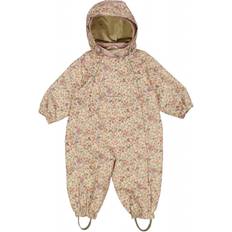 18-24M Shelloveralls Wheat Olly Tech Outdoor Suit - Stone Flowers