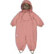 18-24M Shelloveralls Wheat Olly Tech Outdoor Suit - Antique Rose