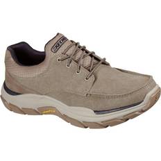 Skechers Suede Trainers Skechers Respected Loleto M - Taupe