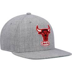 Mitchell & Ness Chicago Bulls Hardwood Classics Team 2.0 Snapback Hat Men - Heather Grey