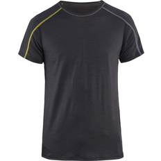 Blåkläder 4798 Underwear T-Shirt XLIGHT 100% Merino (Dark Grey/Yellow)