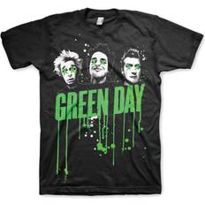 Green Day T-Shirt Drips Homme Noir - Taille