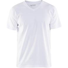 Blåkläder 3360 V-Neck T-shirt - White