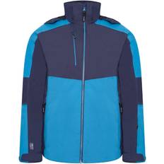 Multikleur Jassen Regatta Dare 2B Heren Emulate Wintersport Jas - Blauw