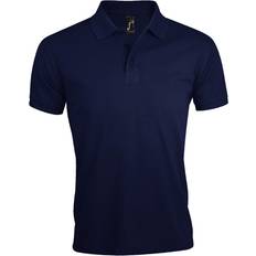 Sol's Mens Prime Pique Short Sleeve Polo Shirt - French Navy