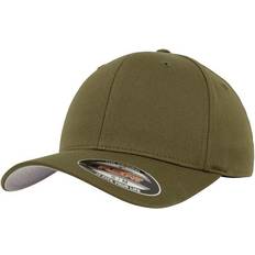 Flexfit Wooly Combed Baseball Cap - Olive