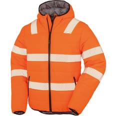 Result Result Genuine Recycled Mens Ripstop Safety Padded Jacket (Navy)