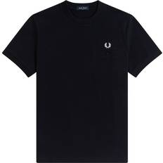 Fred Perry Uomo Abbigliamento Fred Perry Logo T-Shirt Men Shortsleeves White