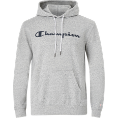 Champion Abbigliamento Champion Hooded Sweatshirt Moonbeam Male Script Logo Rosa