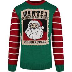 Urban Classics Felpa Wanted Christmas Pullover - Vert