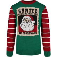 Urban Classics Wanted Christmas Sweatshirt - Grün