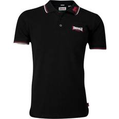 Blanco Polos Lonsdale Polo Lion - Black/Dark Red/White