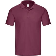 Original Pique Men's Polo Shirt - Burgundy