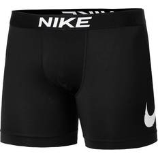 Nike White Men's Underwear Nike Microfiber Trunks 1-Pak Black/White