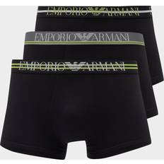 Grigio - Uomo Intimo maschile Lacoste 3-Pack Signature Trunks Men Boxers & Briefs - Nero