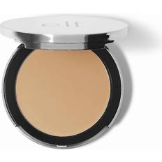 E.L.F. Puder E.L.F. Beautifully Bare Sheer Tint Finishing Powder, Mattifying, Silky, Light Coverage, Long Lasting, Controls Shine, Creates a Flawless Face, All-Day Wear, Medium/Dark, 0.33 Ounce