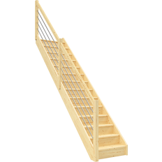 Straight Stairs Dolle Trappe Paris Ligeløb Gran
