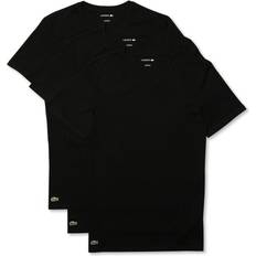 Lacoste Tops Lacoste Men's T-shirts 3-pack - Black