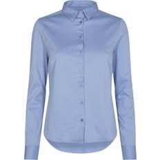 Mos Mosh Overhemden Mos Mosh Blouse - Smoky Blue