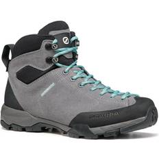 Rubber - Women Hiking Shoes Scarpa Mojito Hike GTX W - Smoke/Jade