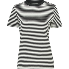 Selected Femme cotton perfect t-shirt in stripe-Multi