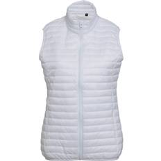 Womens Tribe Fineline Padded Vest Bodywarmer - Black