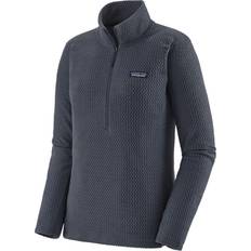 Patagonia Women's R1 Air Zip Neck Fleece Top - Smolder Blue